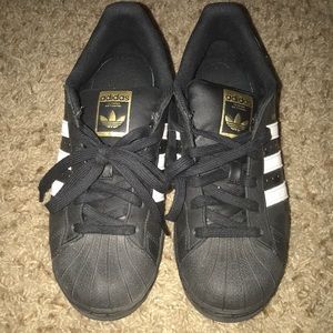 Black, with white stripes adidas originals